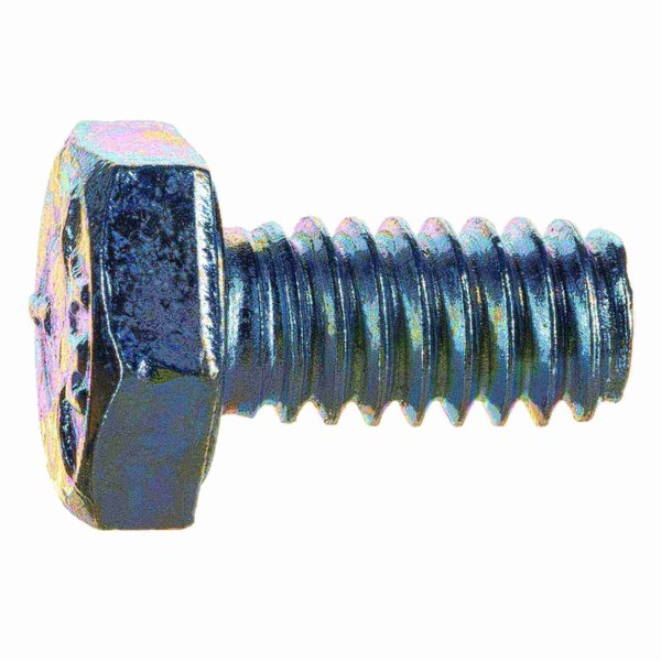 Midwest Fastener Grade 5, 1/4"-20 Hex Head Cap Screw, Zinc Plated Steel, 1/2 in L, 15 PK 933881